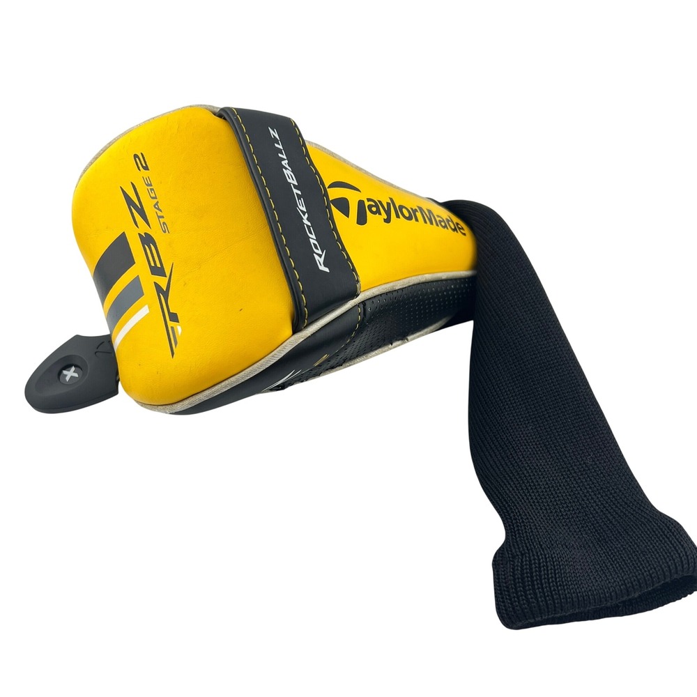 RocketBallz Head Golf Wood Cover TaylorMade RBZ Stage 2 Yellow Adjustable Dial